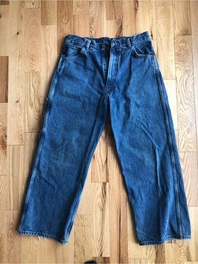 Levi's Women's Blue carpenter/ boyfriend Jeans